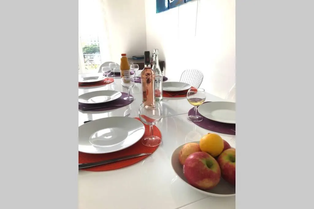 Spacious 3 Bedroom Flat Nice Center - Magnificent View-Parking 公寓