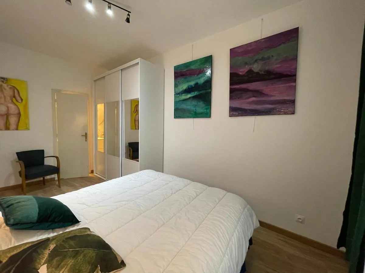 Spacious 3 Bedroom Flat Nice Center - Magnificent View-Parking 公寓