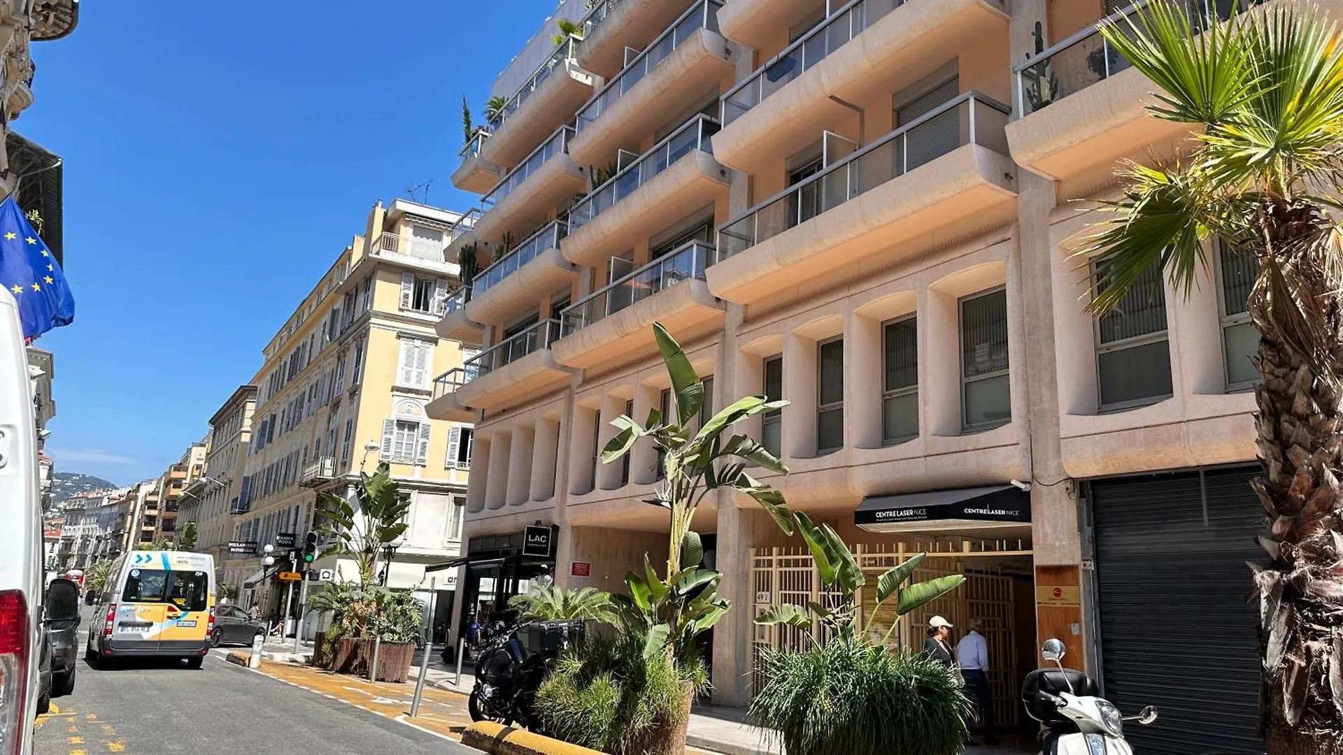 Spacious 3 Bedroom Flat Nice Center - Magnificent View-Parking 法国